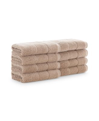 Luxury Towel Set, White, Washcloth (2-Pack)