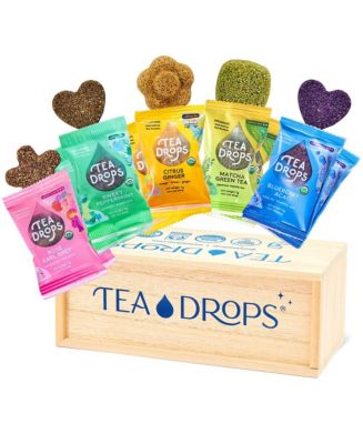 Tea Drops 25 Tea Drop Deluxe Wooden Sampler - Macy's
