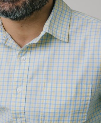 Men's Organic Poplin Button Down Shirt