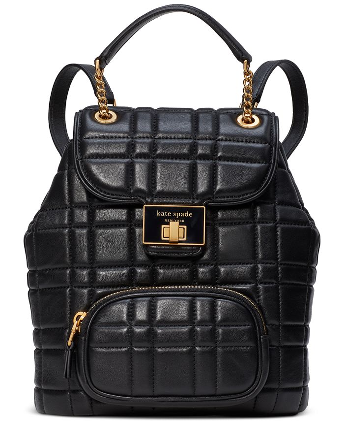 kate spade new york Evelyn Quilted Leather Small Backpack & Reviews -  Handbags & Accessories - Macy's