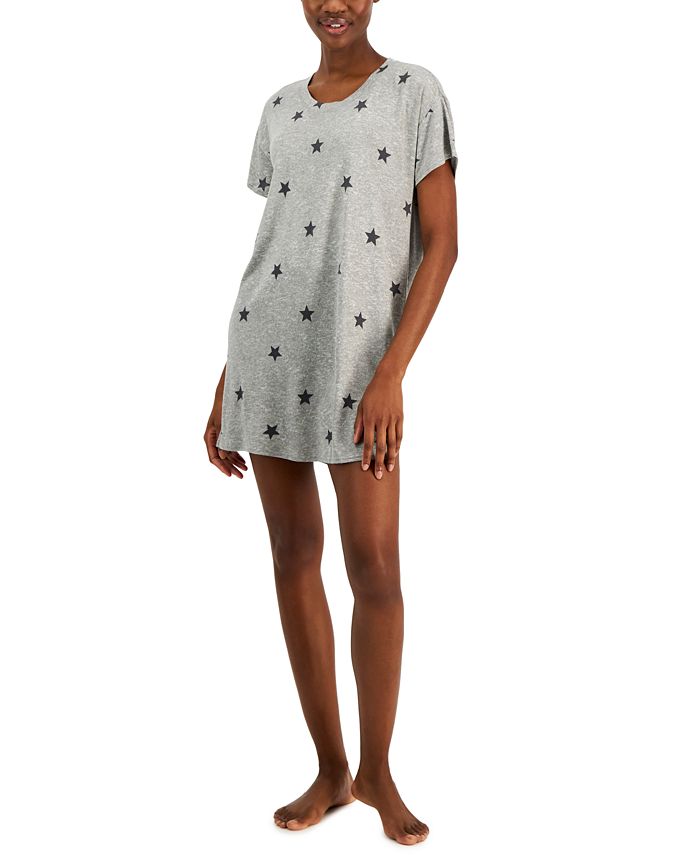 Jenni - Women's Short-Sleeve Printed Sleepshirt