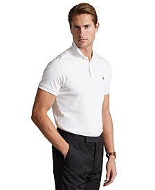 Men's Classic-Fit Soft Cotton Polo Shirt 