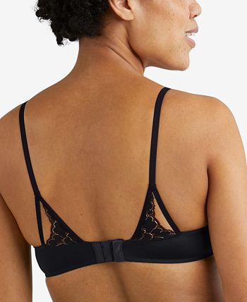Maidenform Love the Lift Cross Dye All Over Lace Push-Up Plunge Bra DM9900  - Macy's