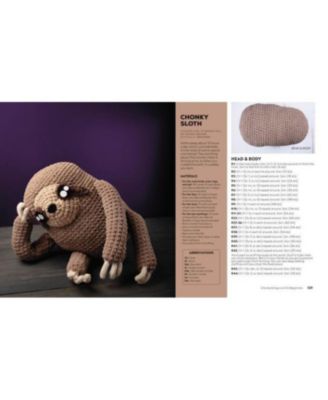 Chonky Amigurumi- How to Crochet Amazing Critters Creatures with Chunky Yarn by Sarah Csiacsek