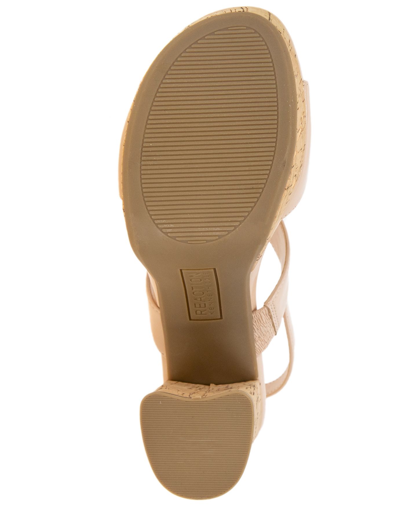 Женские сандалии Kenneth Cole Reaction Reebeka Platform, цвет: Латте лаковый — фото 5
