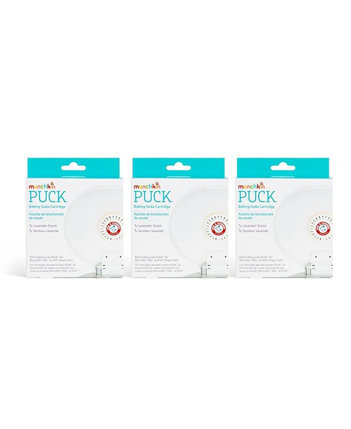 Munchkin Arm & Hammer Puck Baking Soda Cartridge, Lavender, 3 Pack Macy