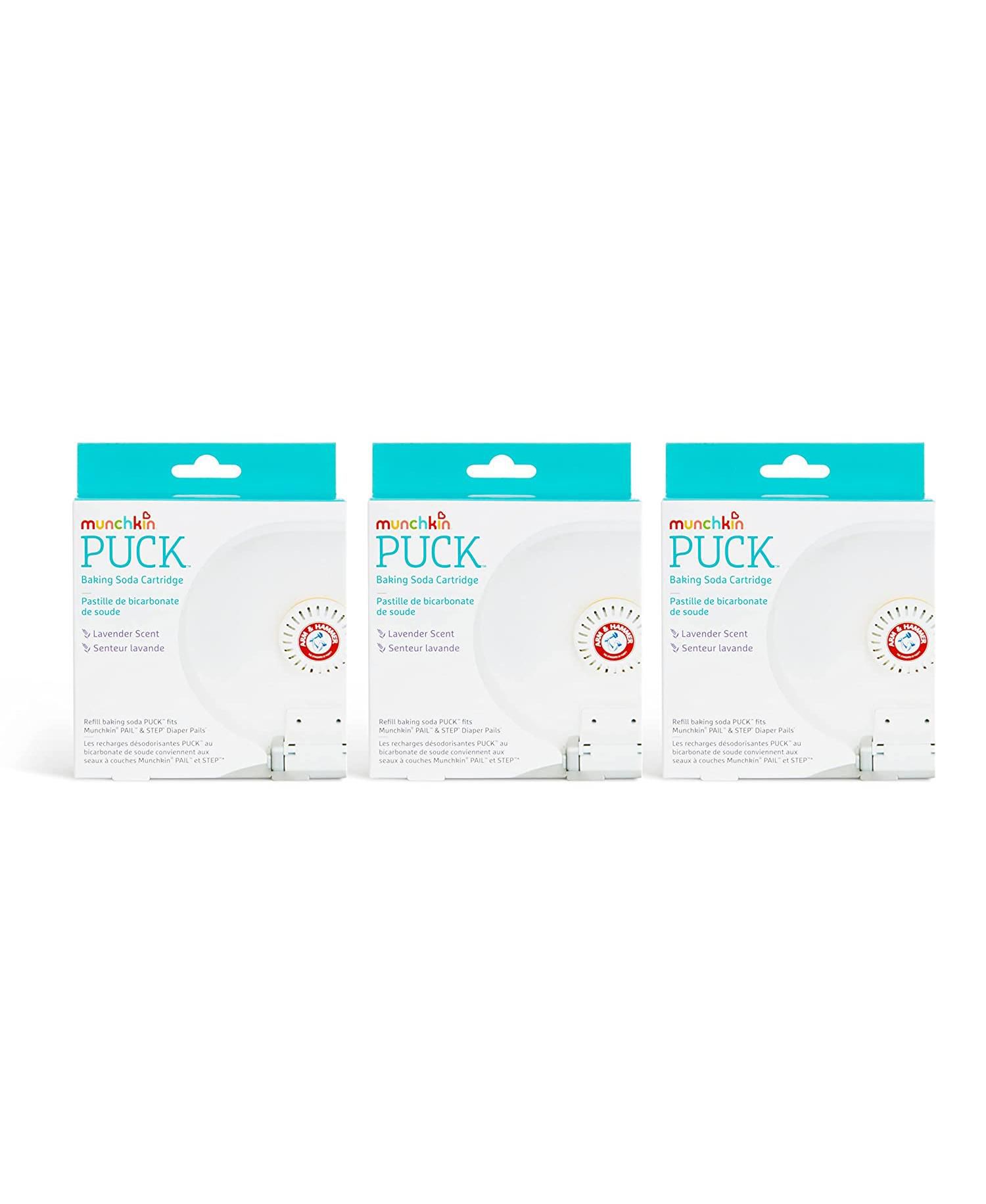 Baby Arm & Hammer Puck Baking Soda Cartridge, Lavender, 3 Pack