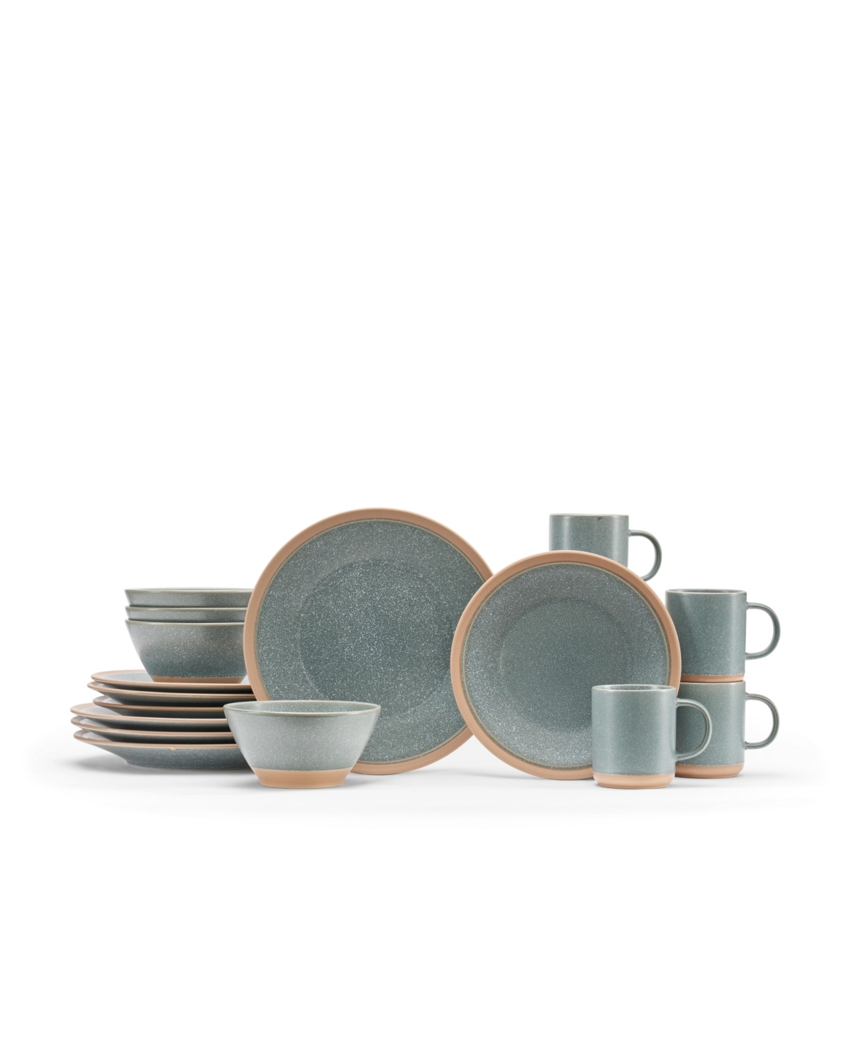 Tave Dinnerware 16 Piece Set, Service for 4 - Sand