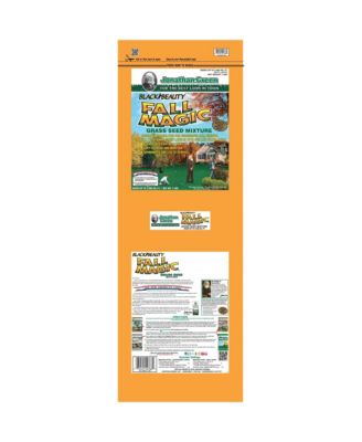 (#10770) Black Beauty Fall Magic Grass Seed, 25lb bag