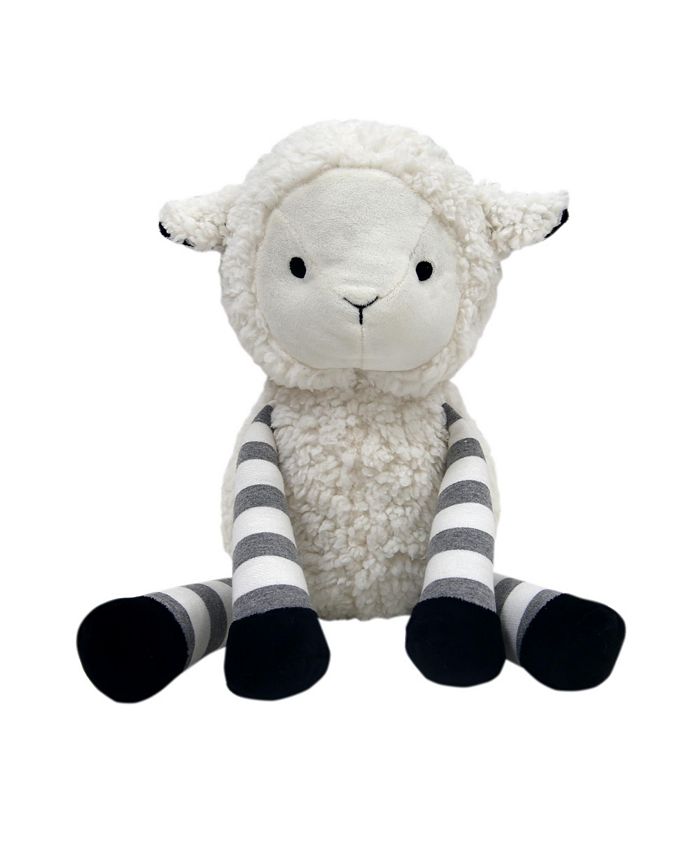 Lambs & Ivy Little Sheep White/Gray Plush Lamb Stuffed Animal Toy Ivy