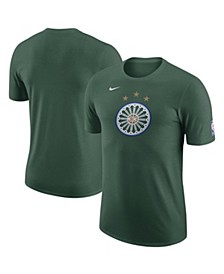Men's Green Detroit Pistons 2022/23 City Edition Essential Warmup T-shirt