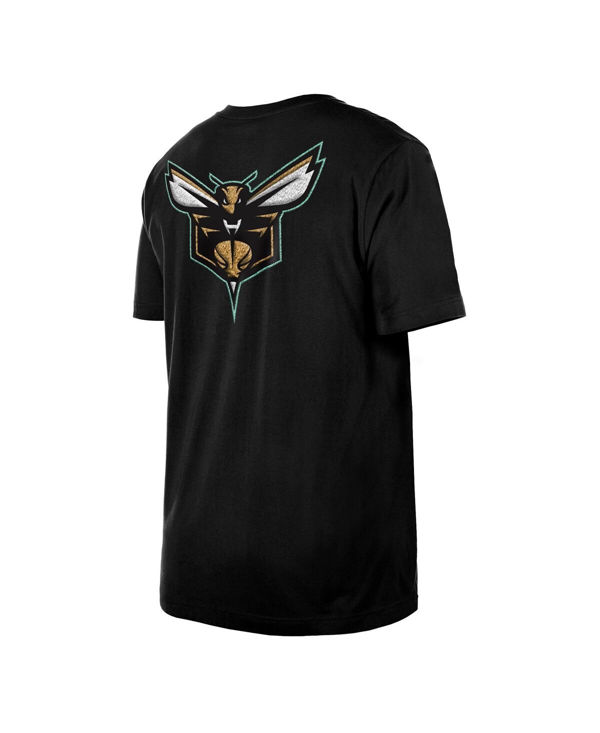 Shop New Era Men's  Black Charlotte Hornets 2022/23 City Edition Elite Pack T-shirt