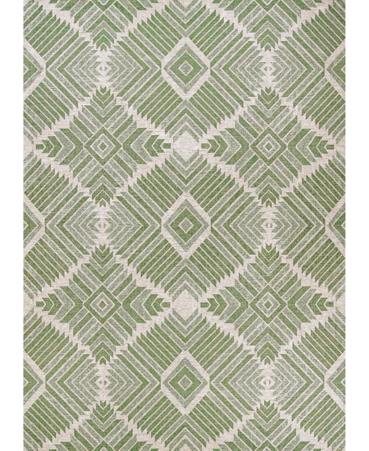 Couristan Dolce Botswana 4' X 5'10" Area Rug In Sage