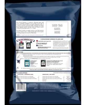 Black Beauty Keystone Pennsylvania Grass Seed Mix, 25#