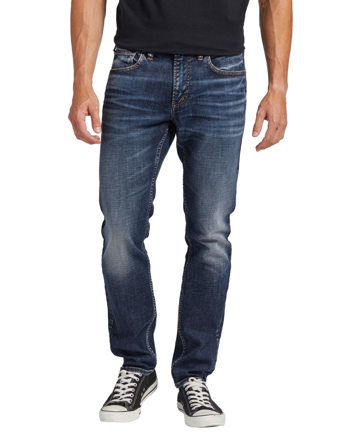 Silver Jeans Co. Men's Taavi Skinny Leg Jeans In Indigo