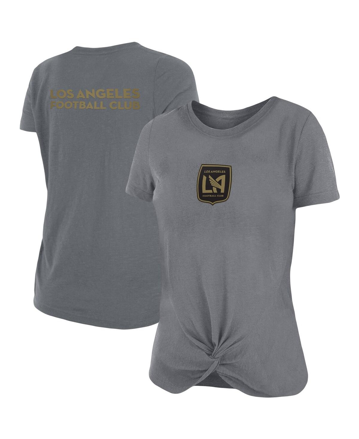 Women's New EraLafc Front Twist T-shirt - Gray
