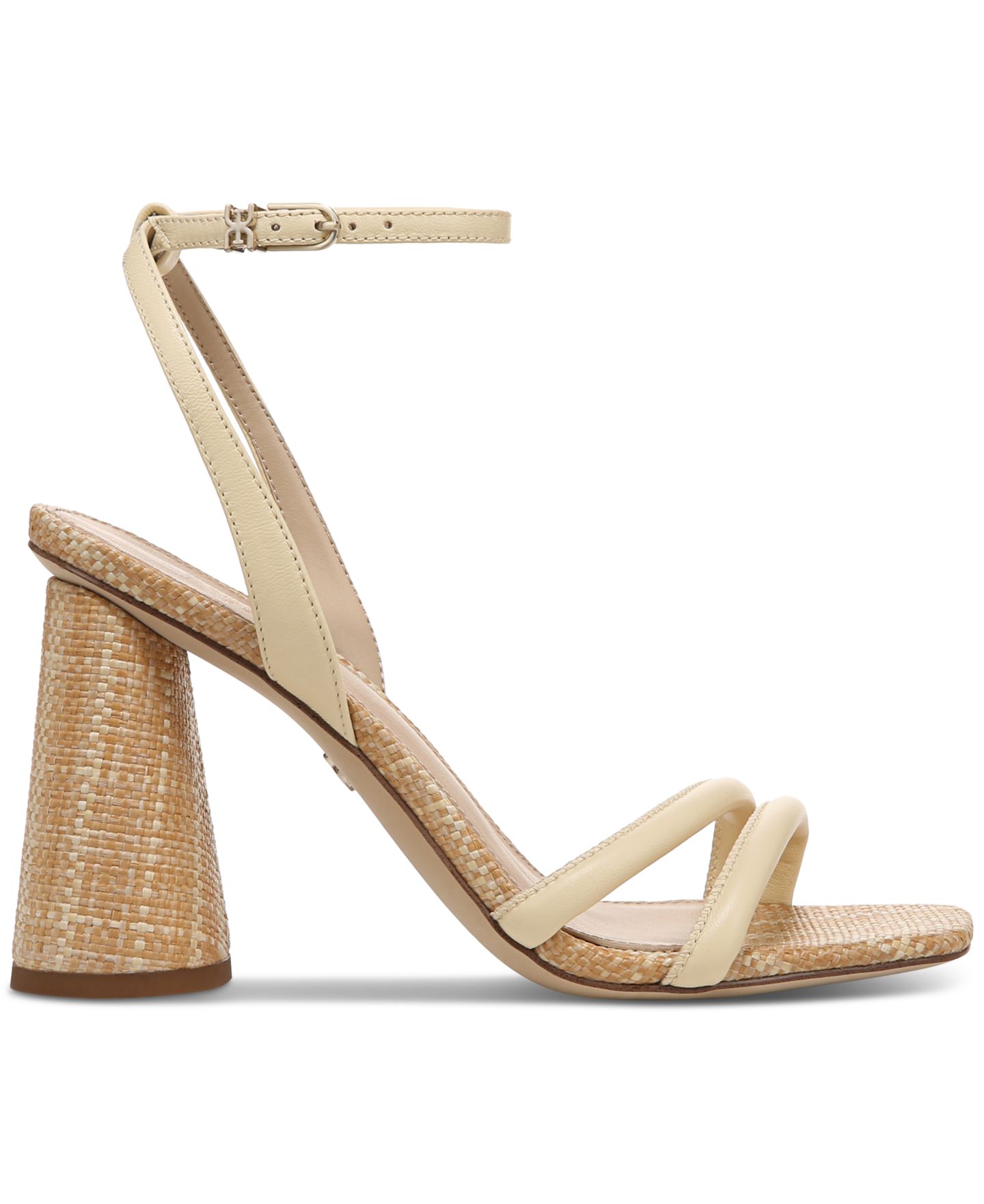 Женские сандалии Sam Edelman Kia Strappy Dress Sandals, цвет: Выбеленный пшеничный разноцветный — фото 2