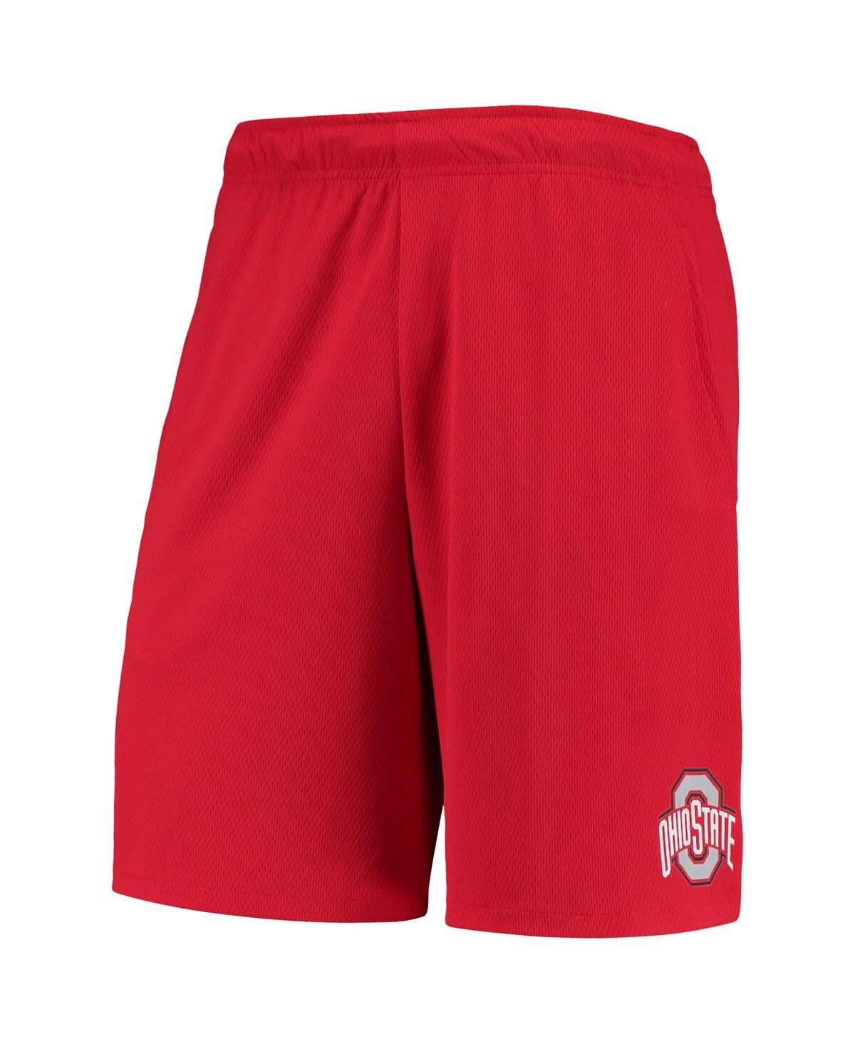 Shop Nike Men's  Scarlet Ohio State Buckeyes Hype Performance Shorts