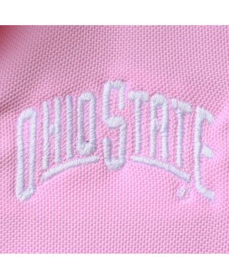 Girls Toddler Pink Ohio State Buckeyes Caroline Cap Sleeve Polo Dress
