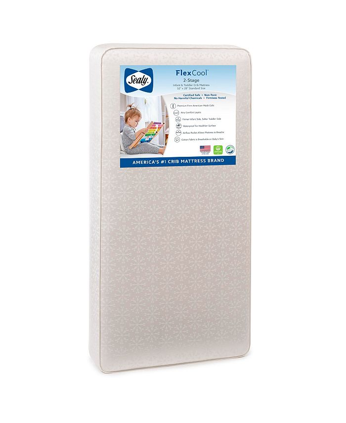Sealy FlexCool 2Stage Crib Mattress Macy's