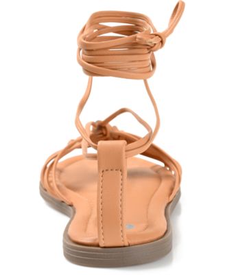 Women's Jess Ankle Tie Flat Sandals