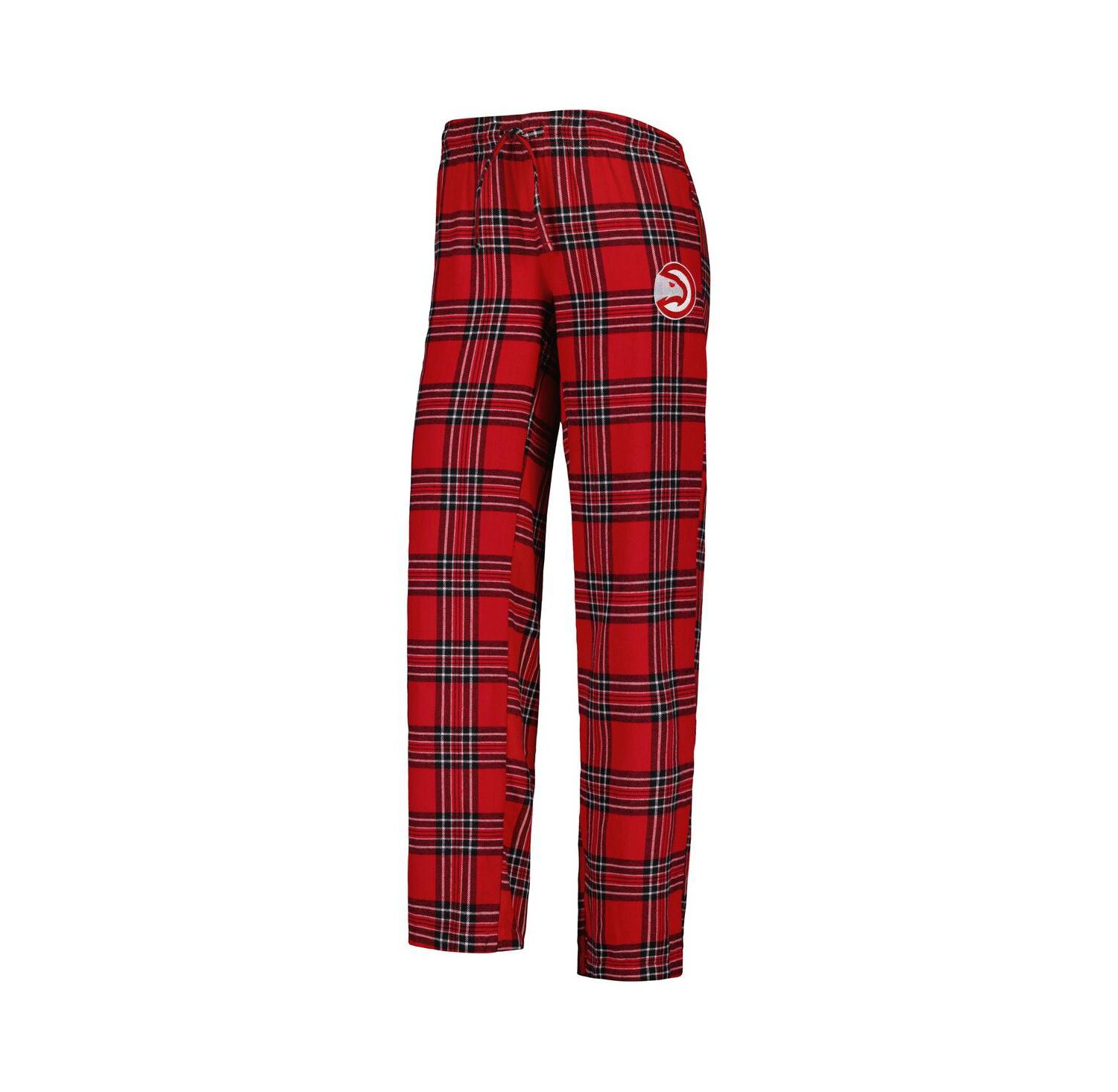 Women's Red, Black Atlanta Hawks Badge T-shirt and Pajama Pants Sleep Set