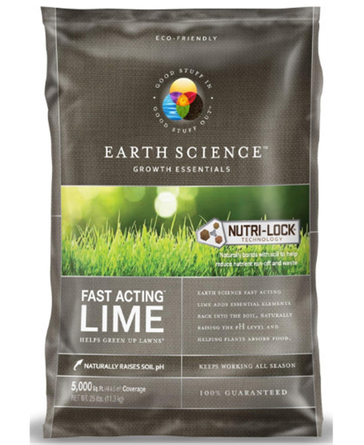 Fast Acting Lime 5000 sq. ft. 25 lb - Brown