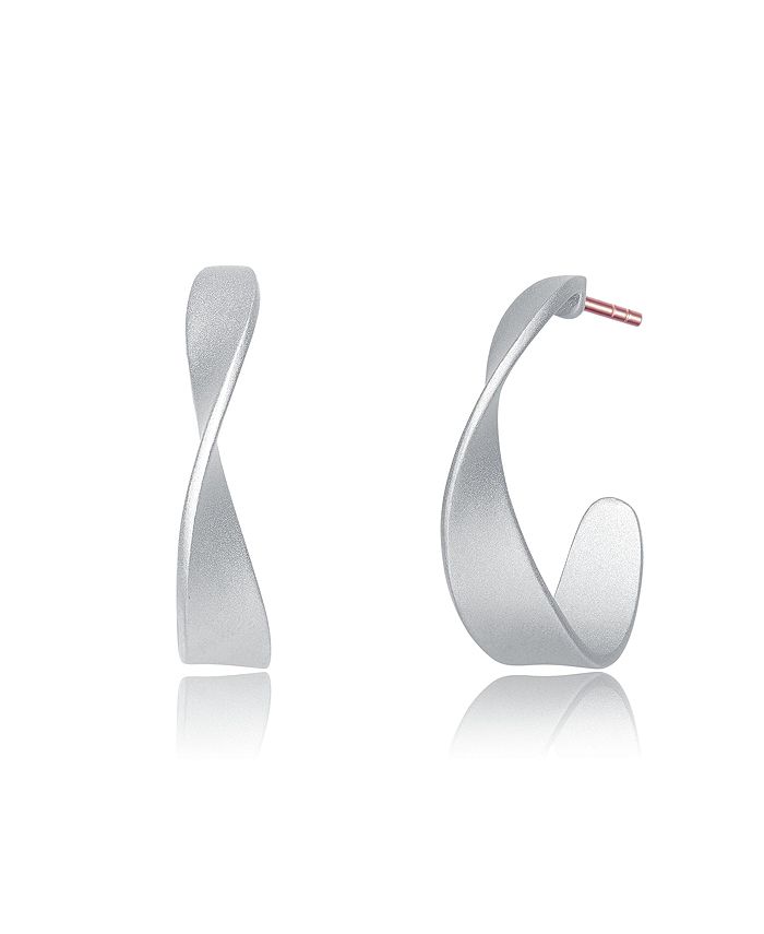 Genevive silver earrings hot sale
