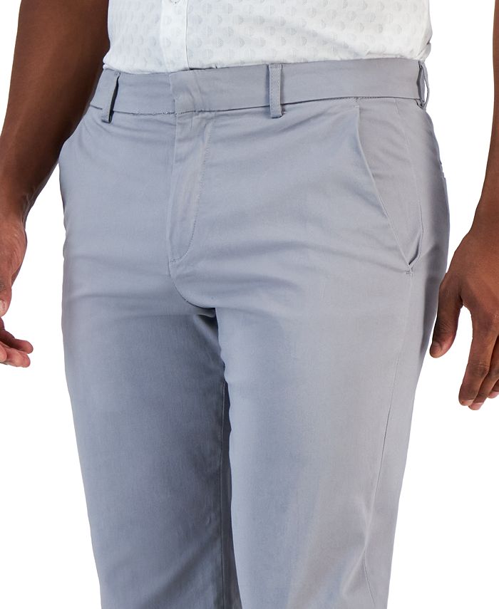 Perry Ellis Portfolio Perry Ellis Men's Essentials Slim-Fit Dress Pants ...