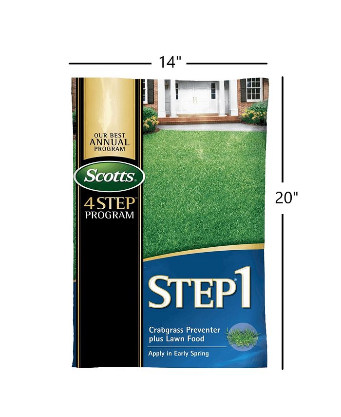 Scotts STEP 1 Crabgrass Preventer Plus Lawn Food, 15,000 Sq. Ft. Macy's
