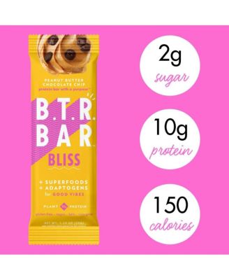 BTR Nation B.T.R. Bar Superfood Keto Protein Bars, Plant Based Vegan ...