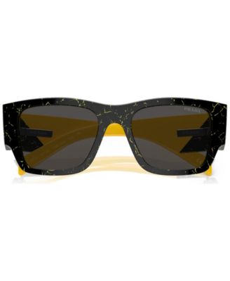 Symbole Rectangular Men's Sunglasses, PR 10ZSF