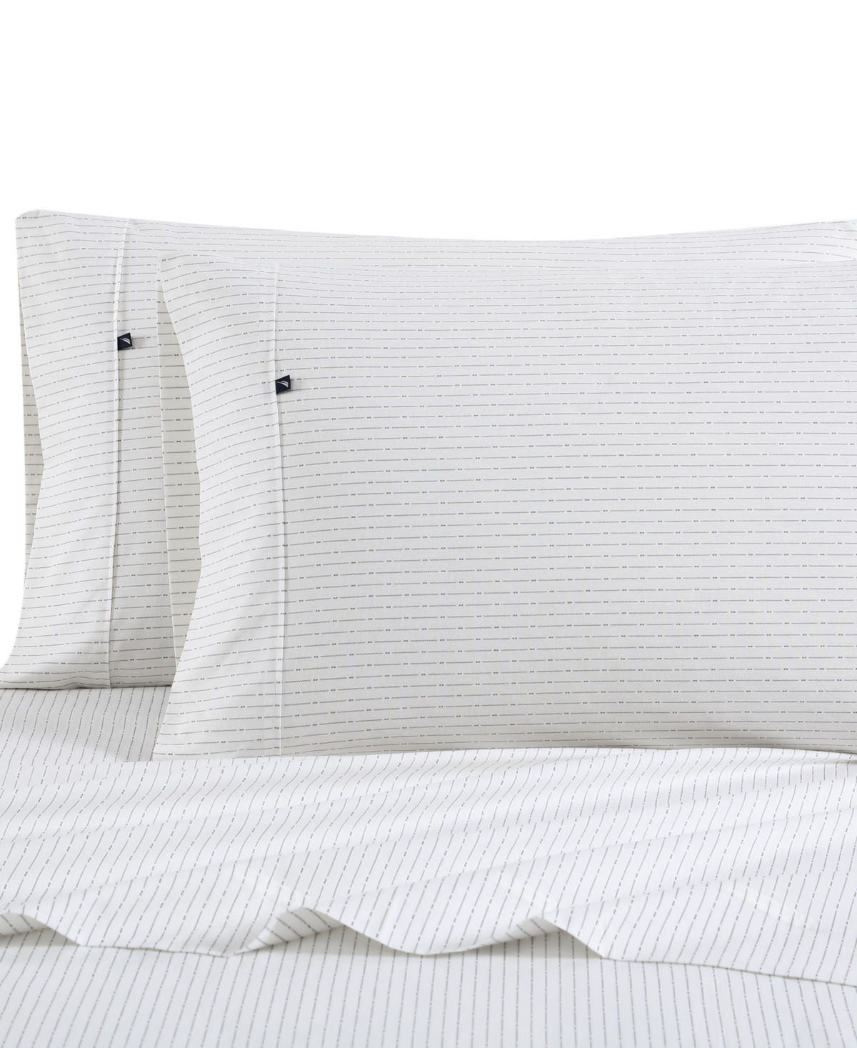 Nautica Buoy Line Cotton Percale 4-Piece Sheet Set