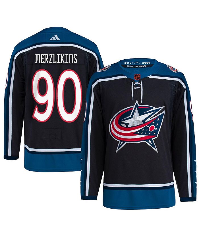 Blue jackets jersey adidas hot sale
