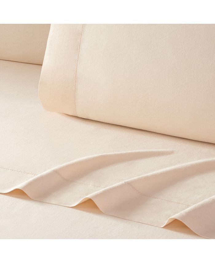 Aston and Arden Linen and Eucalyptus Lyocell King Sheet Set, 1 Flat