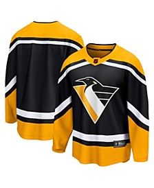 Men's Branded Black Pittsburgh Penguins Special Edition 2.0 Breakaway Blank Jersey