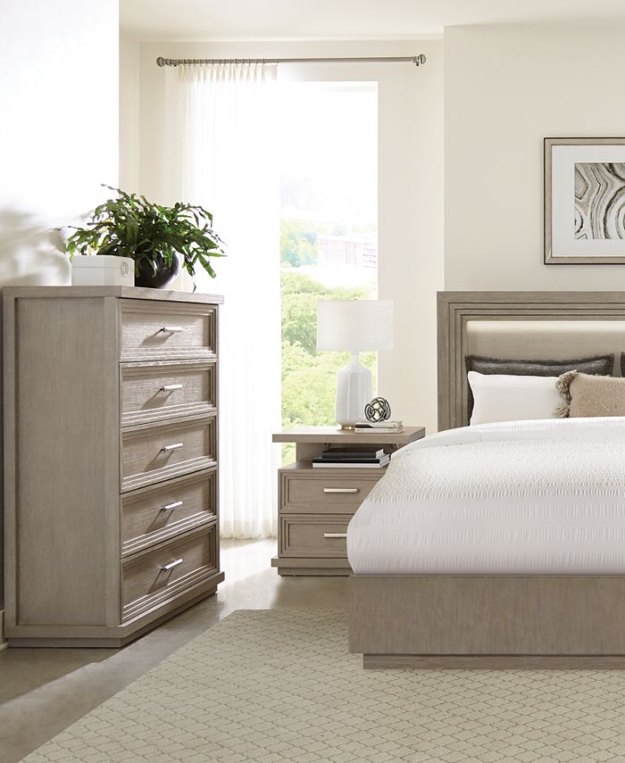 Furniture Cascade 3-pc. Bedroom Set (King Bed, Chest, Nightstand) - Macy's