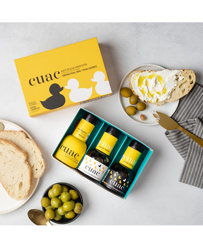 Cuac Extra Virgin Olive Oil, Organic Picual, Royal, and Picual ...
