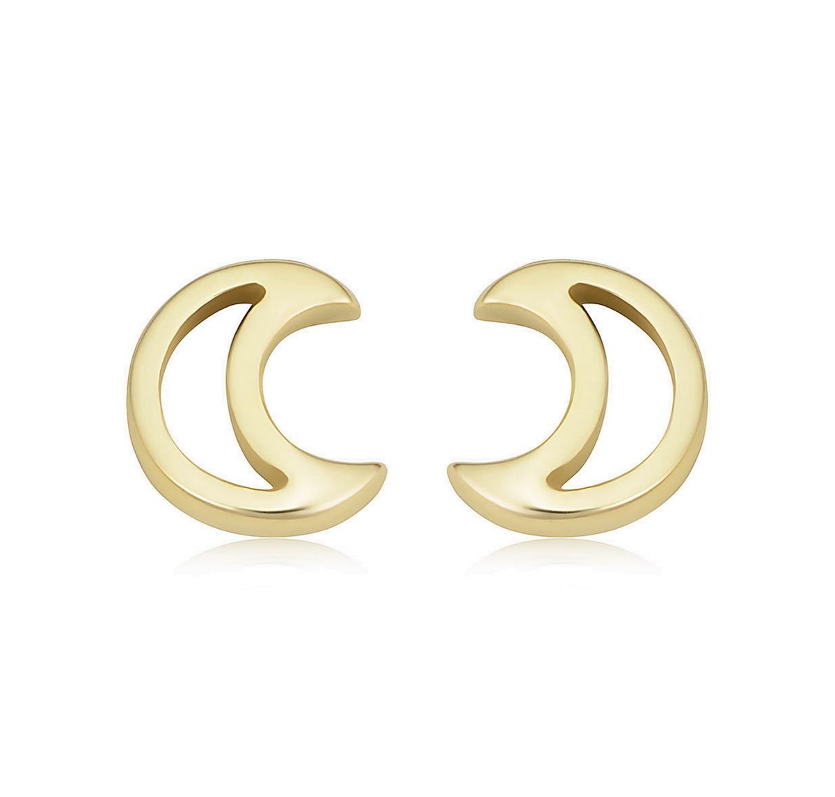 Oradina 14k Yellow Gold Moondance Studs In Yellow Gold