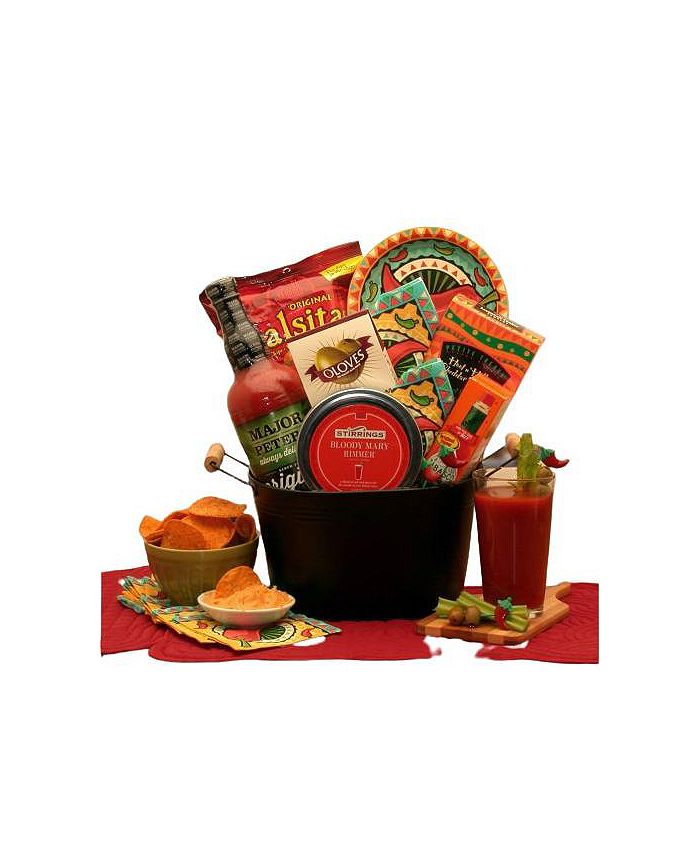 GBDS A Bloody Mary Mixer Gift Basket bloody mary gift basket 1