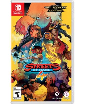 Streets of Rage 4 - SWITCH [REVERSIBLE COVER, KEYRING & ARTBOOK]