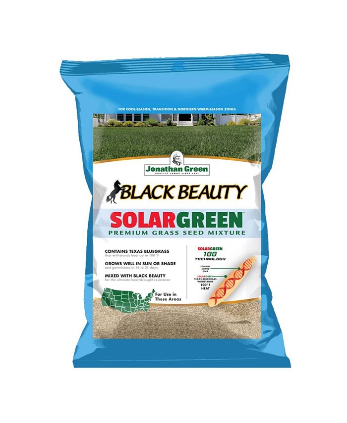 Jonathan Green Black Beauty Solar Green Texas Bluegrass Seed, 25lb Macy's
