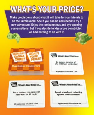 What's Your Price Card Game