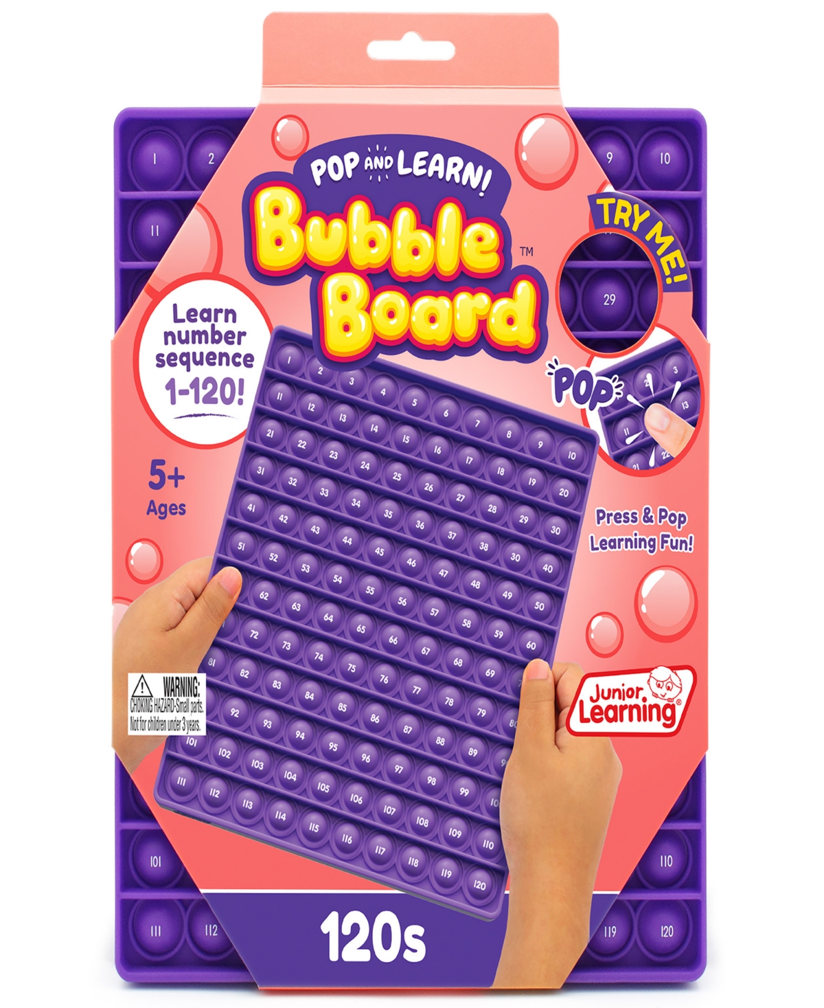 Pop Learn Bubble Board Kids' 120s Bubble Board In Multi