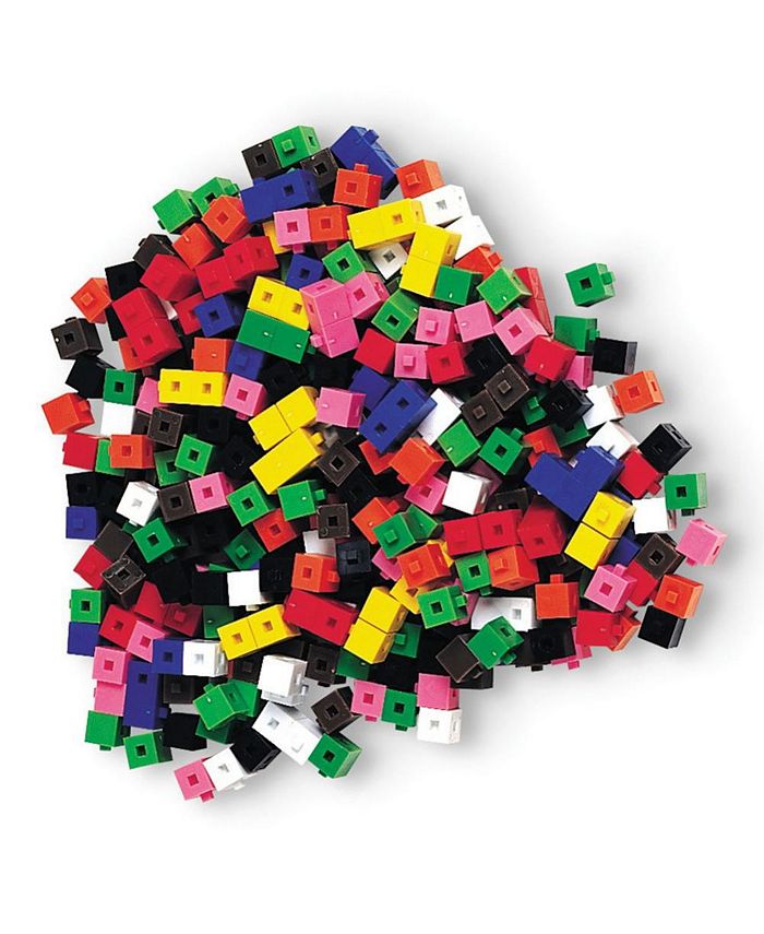 Learning Resources 1 cm Interlocking Unit Cubes - Set of 1000 - Macy's