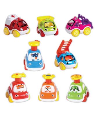 Edushape Mighty Mini Vehicles - Set of 8 - Macy's