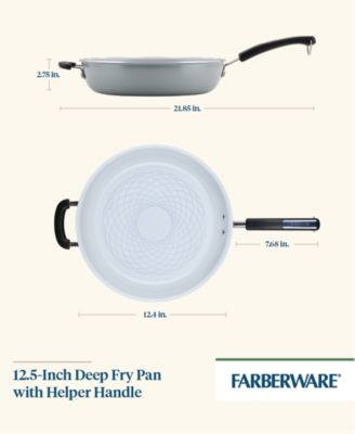 Eco Advantage Ceramic Nonstick 12.5-Inch Deep Frying Pan