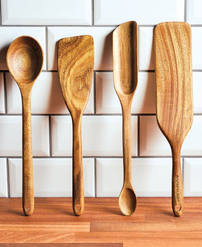 Rachael Ray Tools and Gadgets Wooden Kitchen Utensils, Set of 4 Macy's