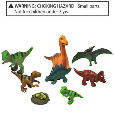 Discovery Kids 8-Piece Baby Dinosaur Toy Set