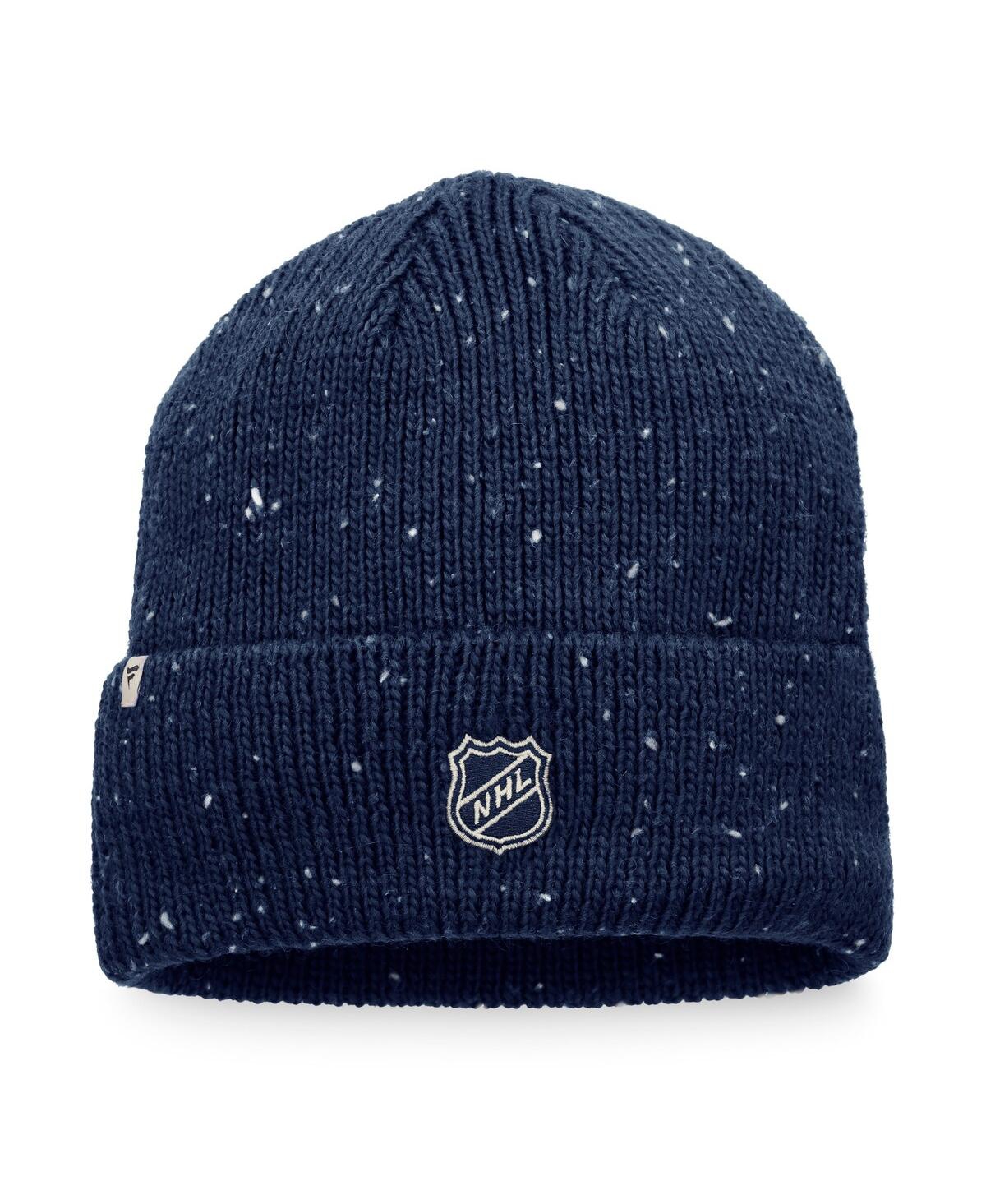 Fanatics Branded Deep Sea Blue Seattle Kraken Authentic Pro Rink Pinnacle Cuffed Knit Hat In Deep Sea Blue
